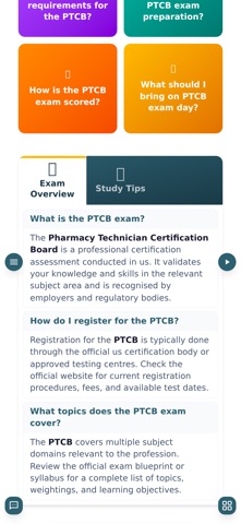 PTCB Practice Test Online screenshot