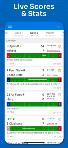 Superfan: College Football screenshot