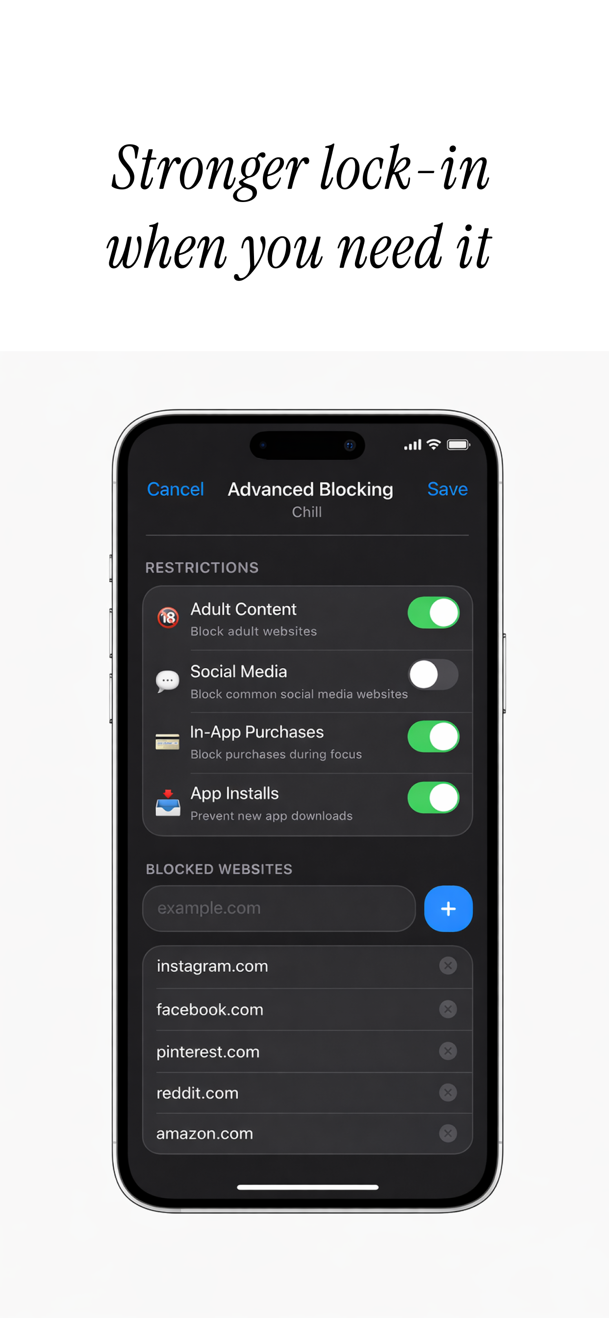 Nufocus - Focused Screen Time