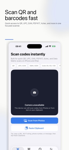 QRAll: QR & Barcode Scanner Screenshot 1 of 5