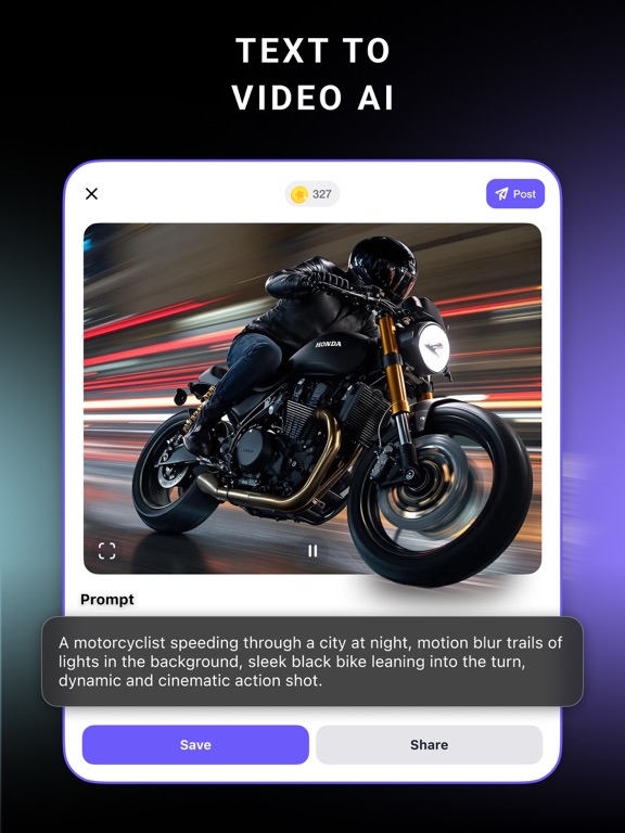 AI Picture to video : StoryZ iPad screenshot 5 - Photo & Video app