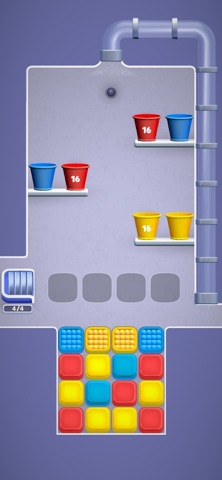 Bucket Ball Sort iPhone screenshot