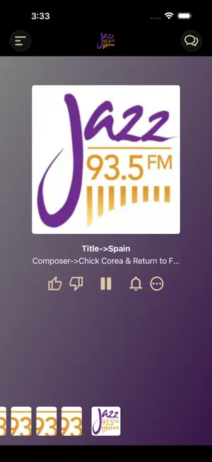 KCME Jazz 93.5 FM screenshot 1