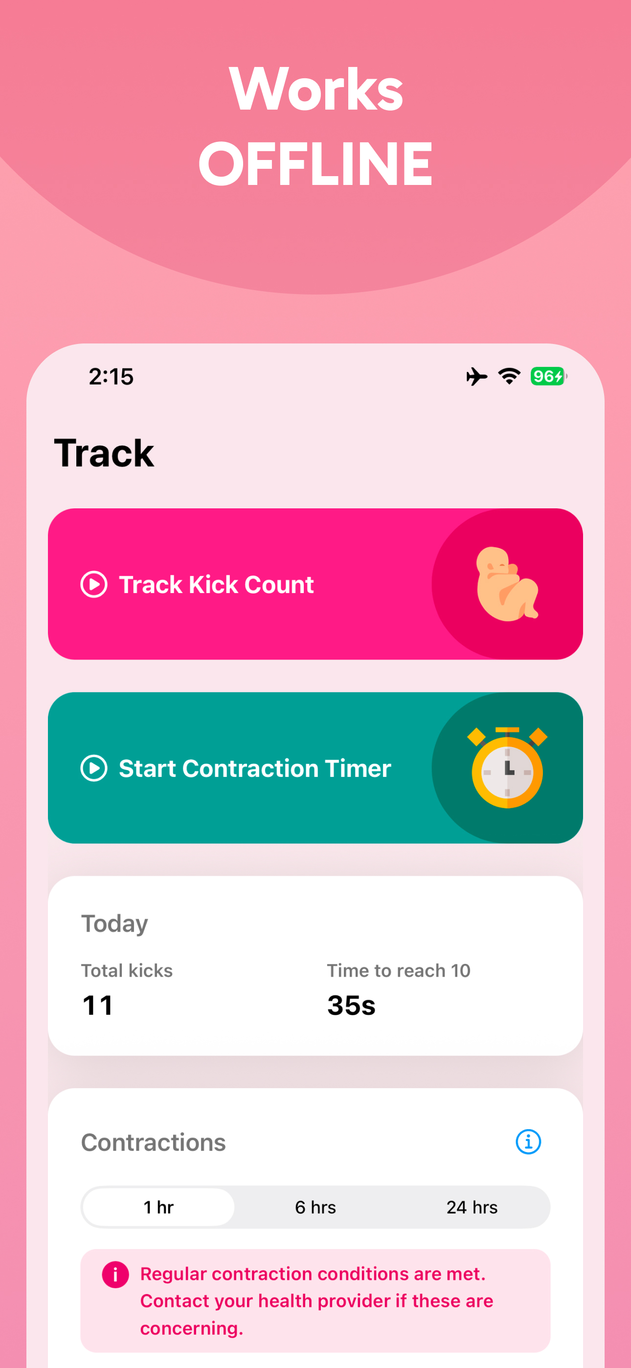 Kick Counter Contraction Timer screenshot 6