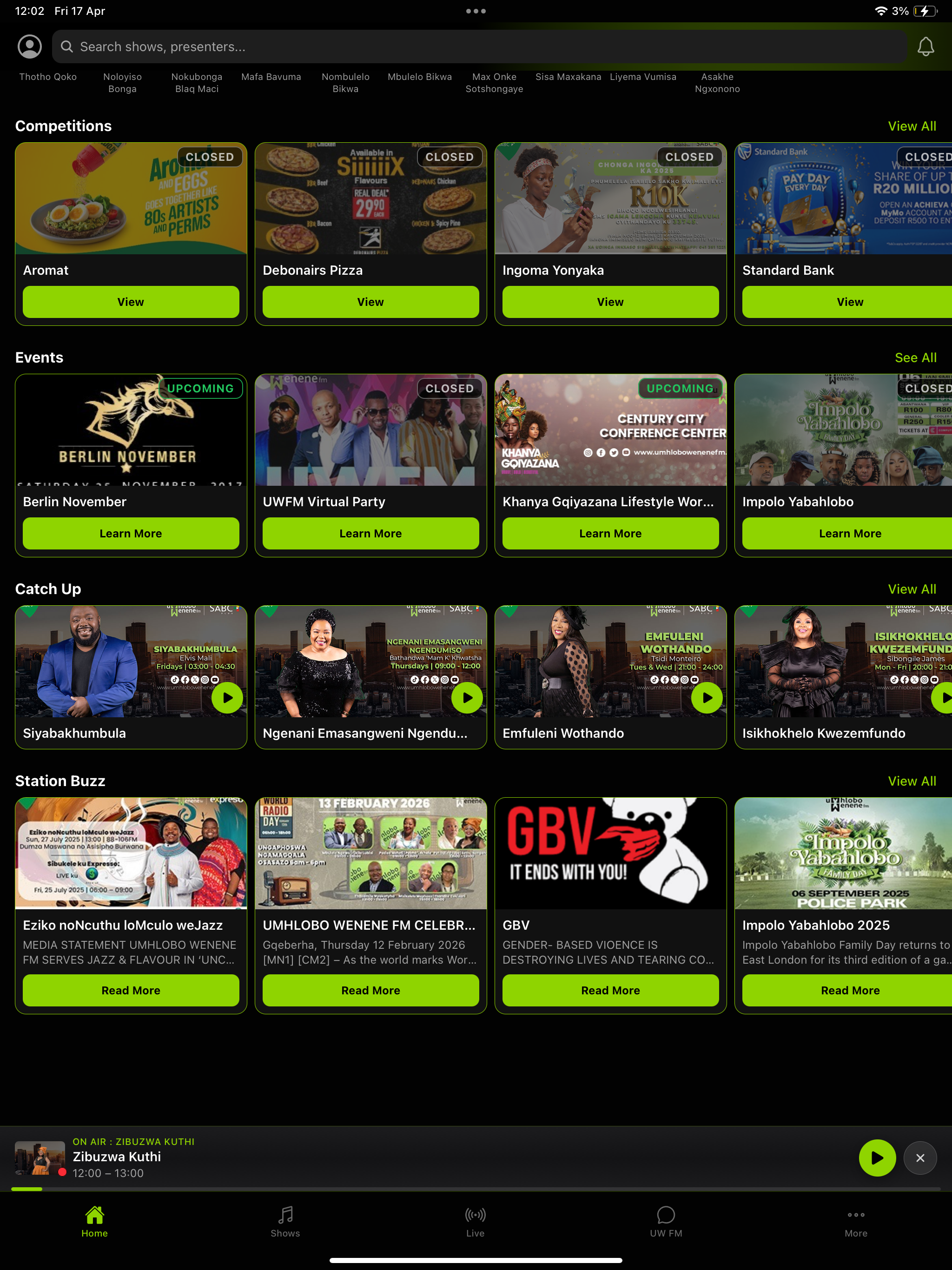 Umhlobo Wenene FM screenshot 7