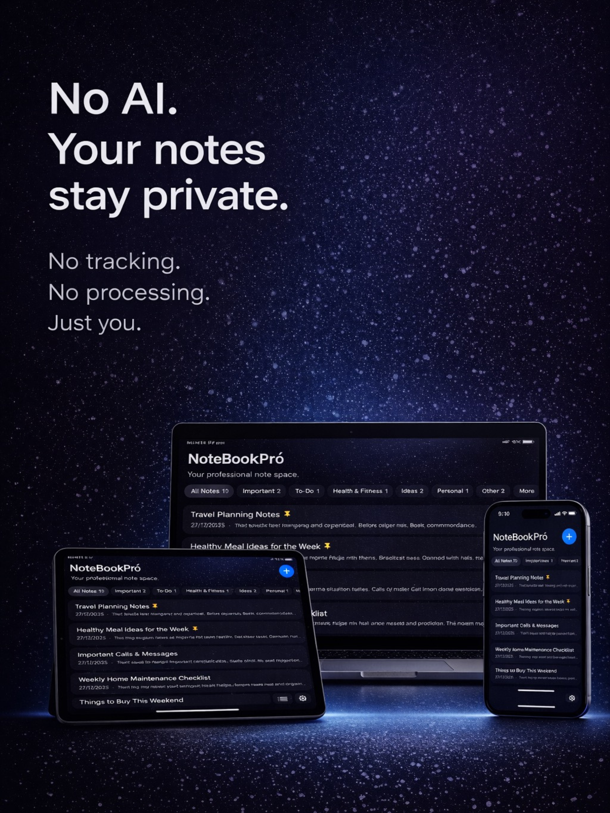 Notebook Pró: Minimal Notes