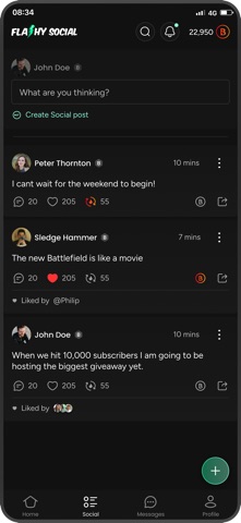 Flashy Social Screenshot 6 of 7