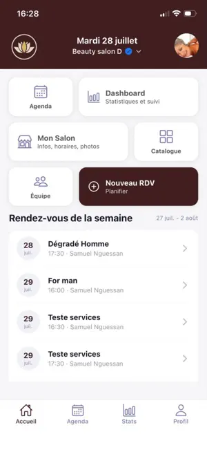 GlamApp Pro screenshot 1