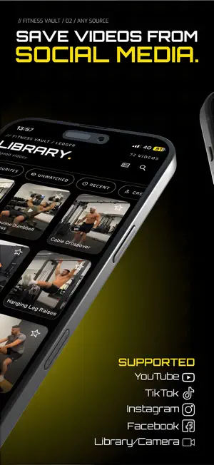 Fitness Vault App screenshot 2