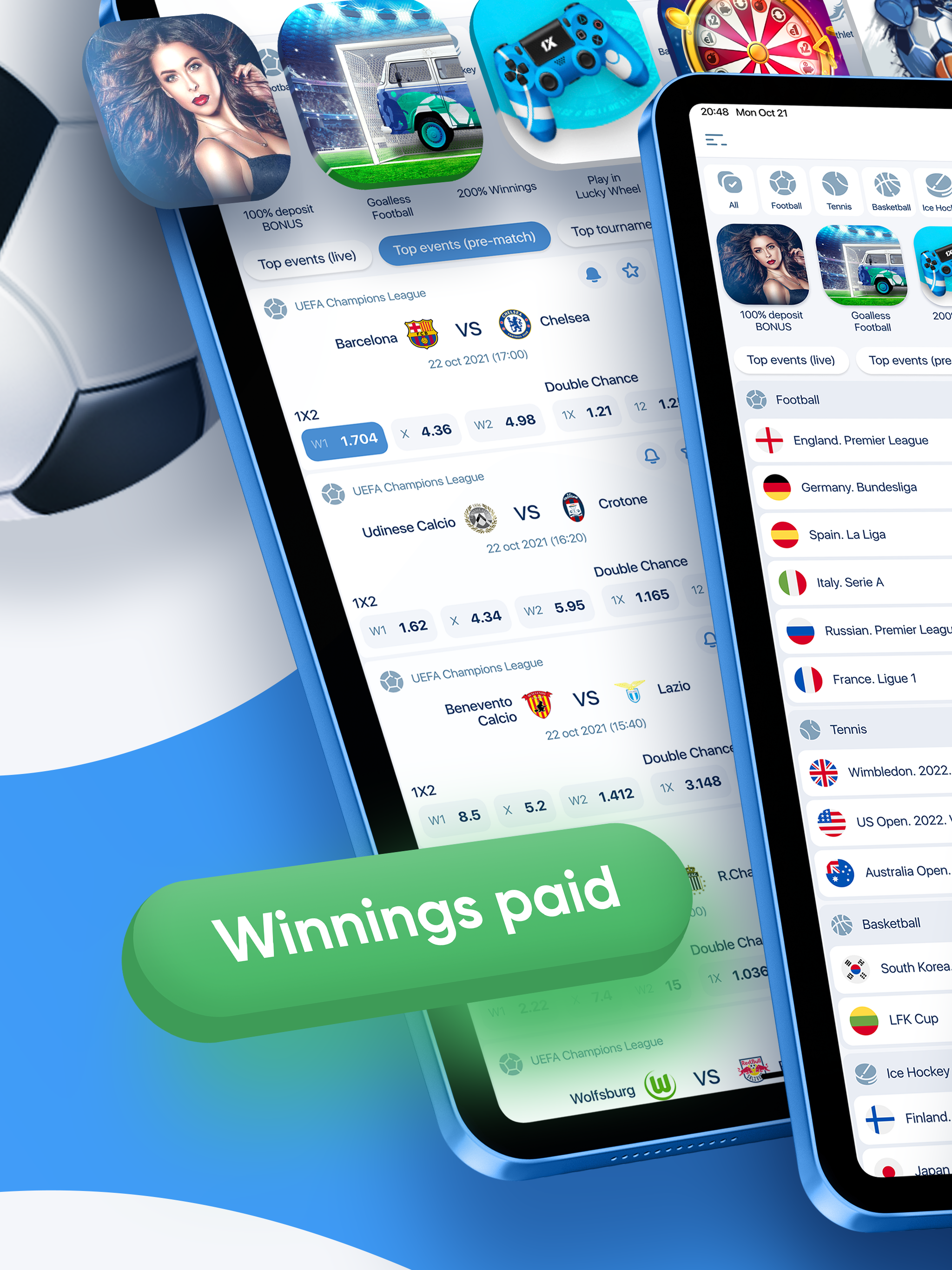 1xBet: Sports Betting SL
