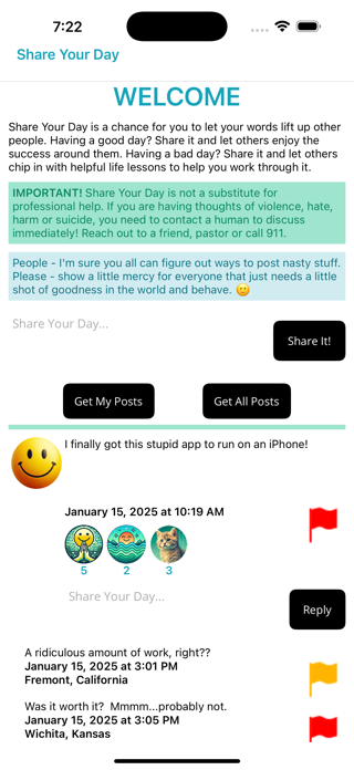 Share Your Day Screenshot 5 of 6