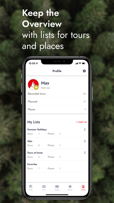 Rother: Hiking Tours & Maps Screenshot