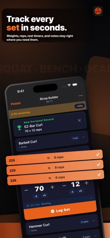 IronLog — Workout Tracker Screenshot 7 of 9