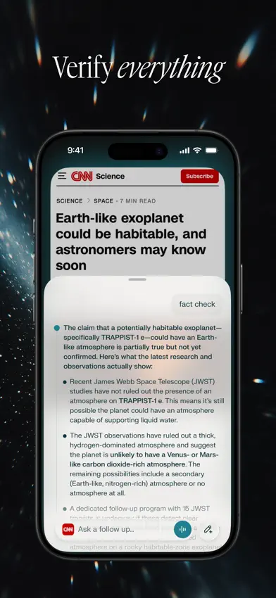 Comet - AI Browser & Assistant screenshot 3