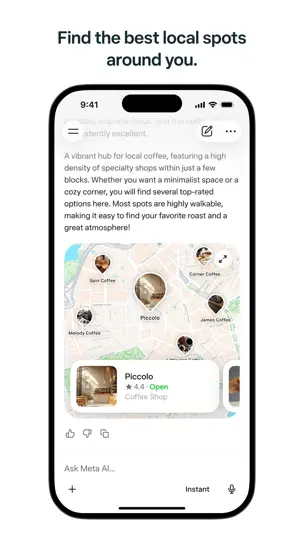 Meta AI iPhone Screenshot 1