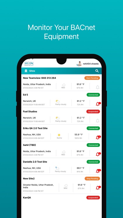 Connect with ODIN V2