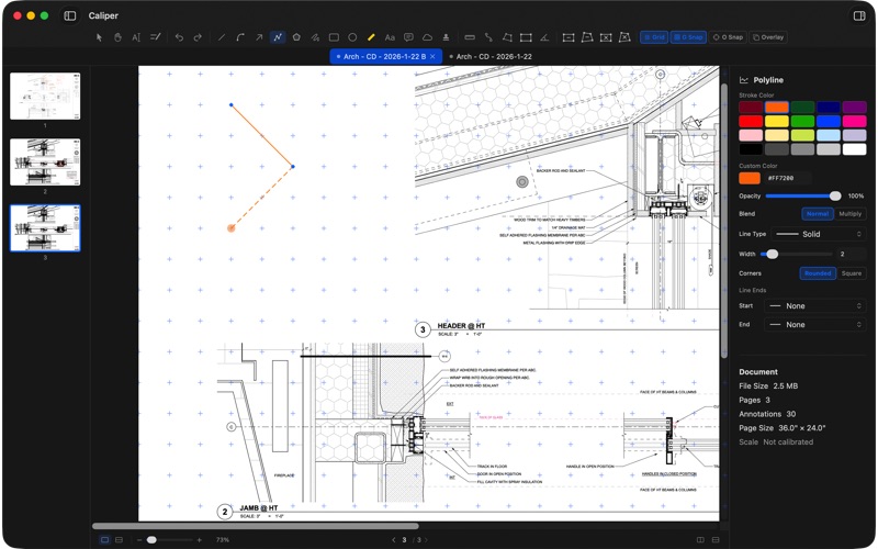 Caliper - PDF Markup screenshot
