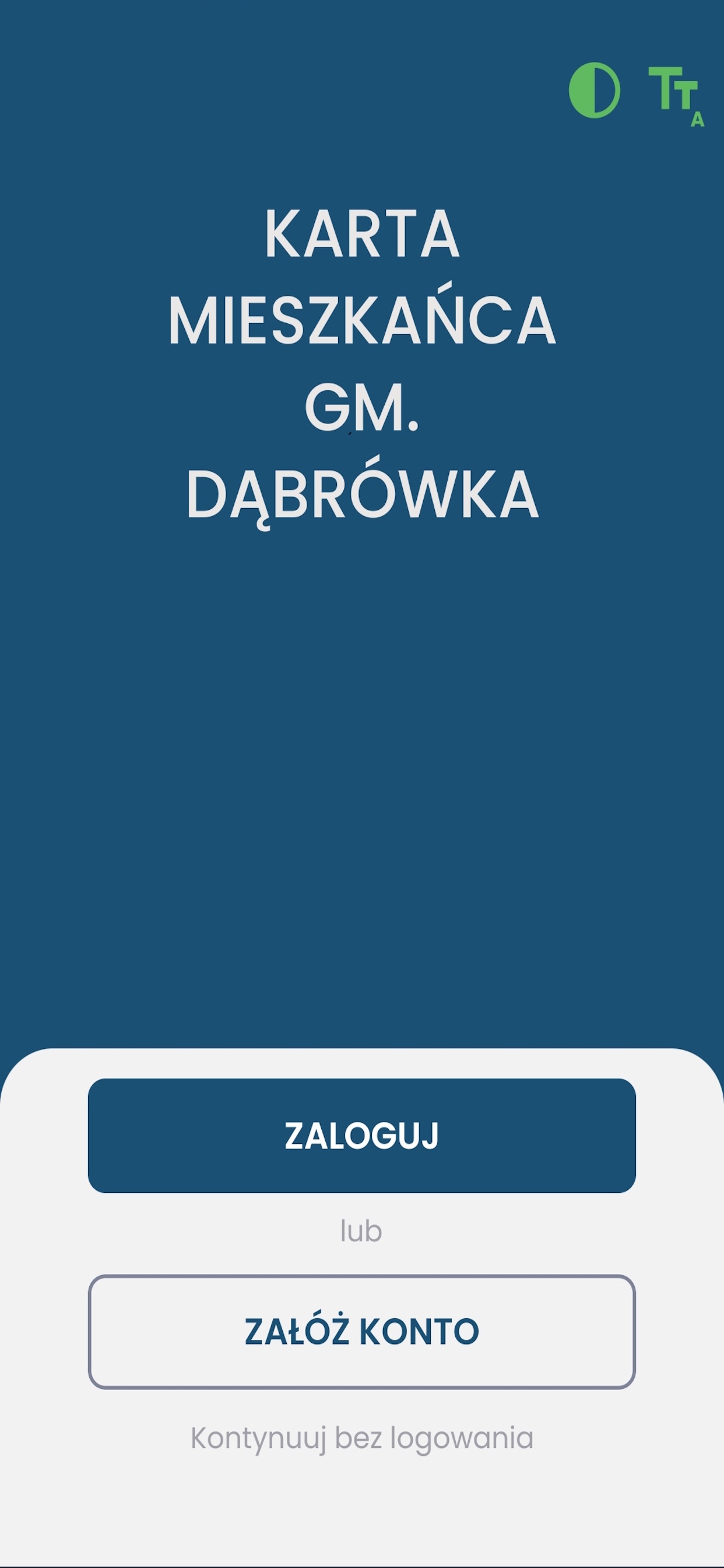 Screenshot 1 of Karta Mieszkańca Gm. Dąbrówka