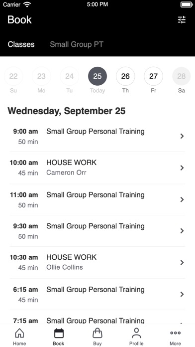 House of Fitness London Screenshot