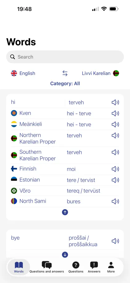 Screenshot 3 di 4 di Bli kjent med kvensk