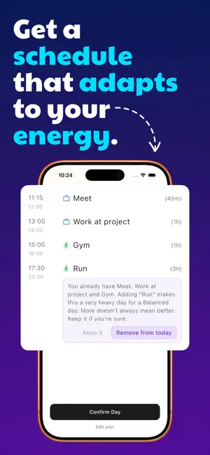 Cadence: AI day planner screenshot 2