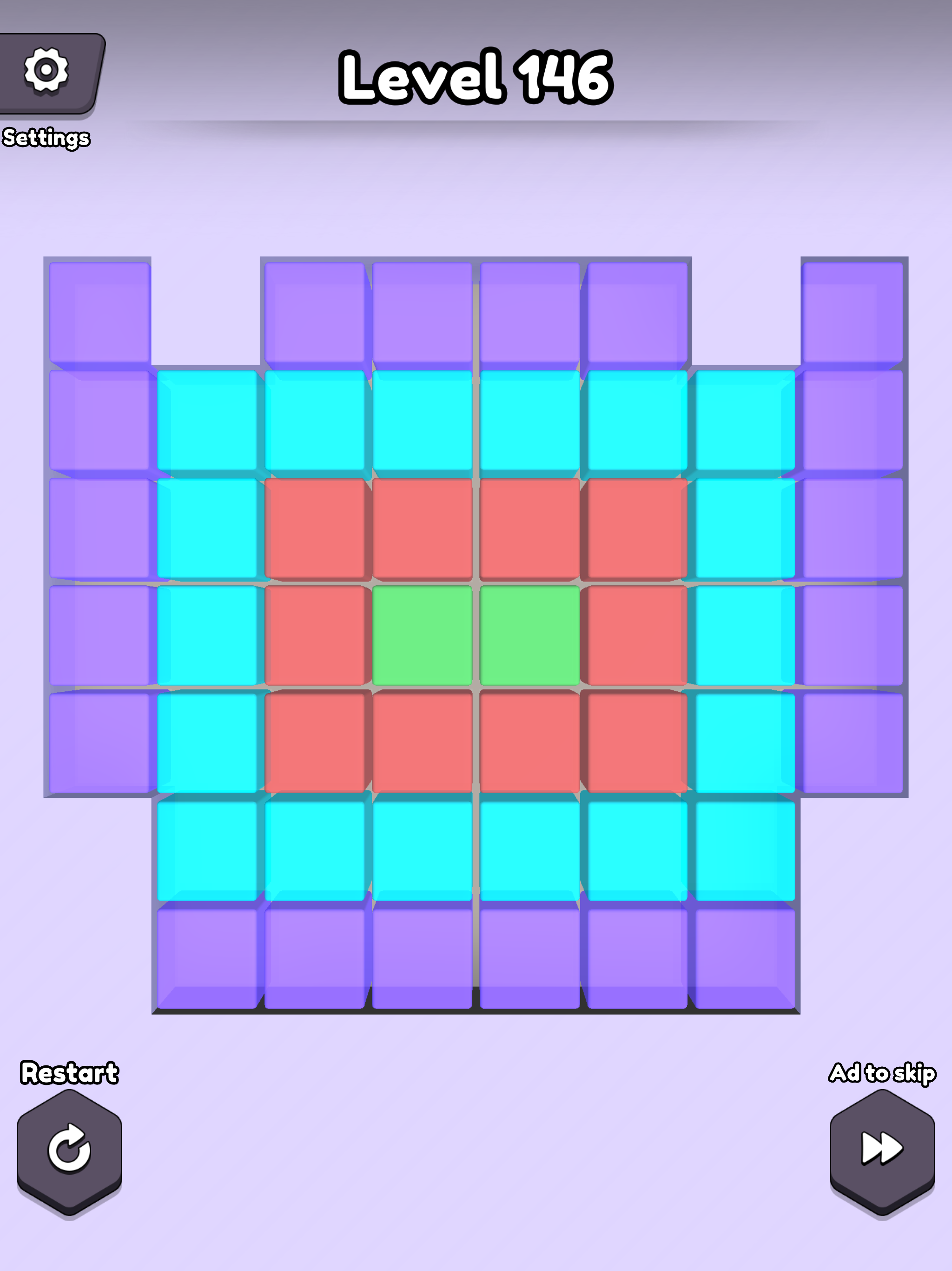 Cube Fusion | Logic game