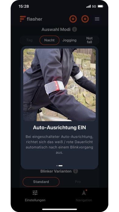 Flasher App Screenshot