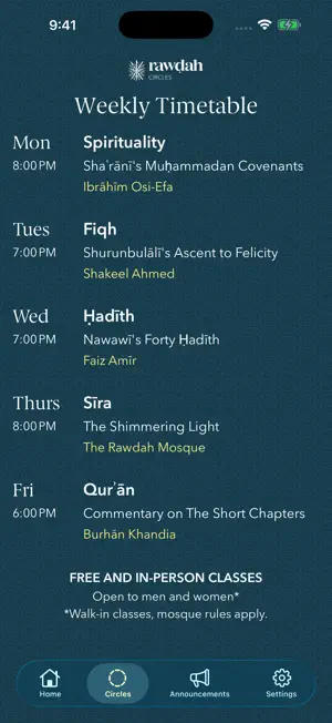 Rawdah screenshot 2