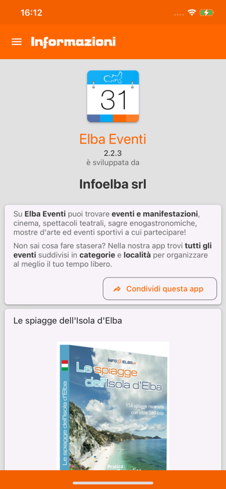Elba Eventi Screenshot 4 of 4