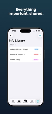 Parentlog: Co-Parenting App iPhone screenshot