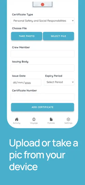 Seafarer Passport screenshot 3