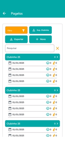 Ministérios NIB iPhone screenshot