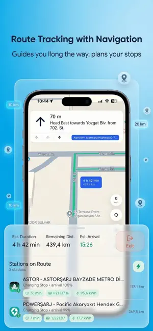 Istasyon: EV Charging Stations iPhone screenshot 3