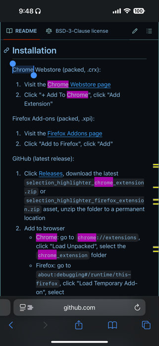 Selection Highlighter Screenshot 2 of 3