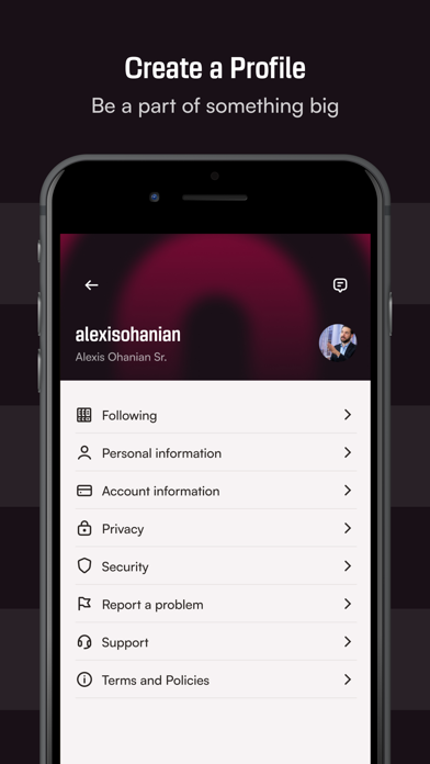 InnerCircle: Athletes First iPhone screenshot 5 - Sports app