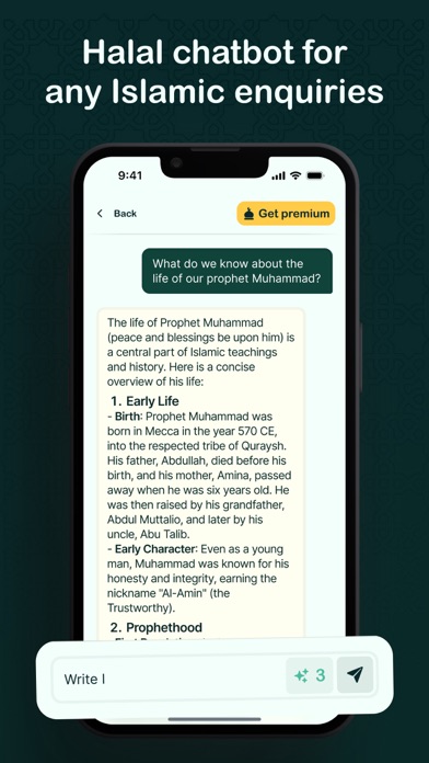 Ramadan - AI Islam app Maarifa Screenshot