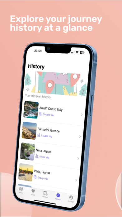 Been Traveler Pin Trip Tracker Screenshot
