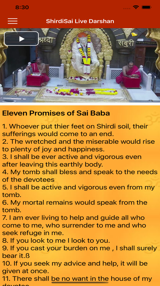 #8. SaiCenter Irving (iOS) 由: Shirdi Sai Center of Texas