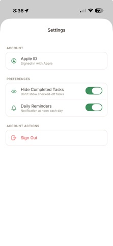 Tend Todo Screenshot 6