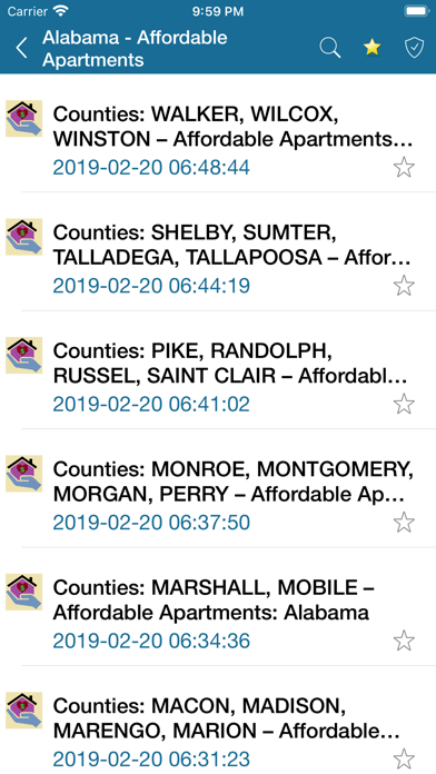 Low Cost Apartments Directory Screenshot