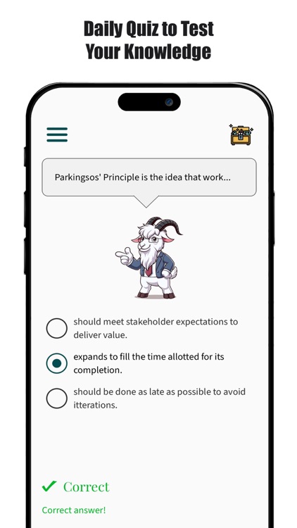 PM GOAT: Fun Project Education screenshot-4