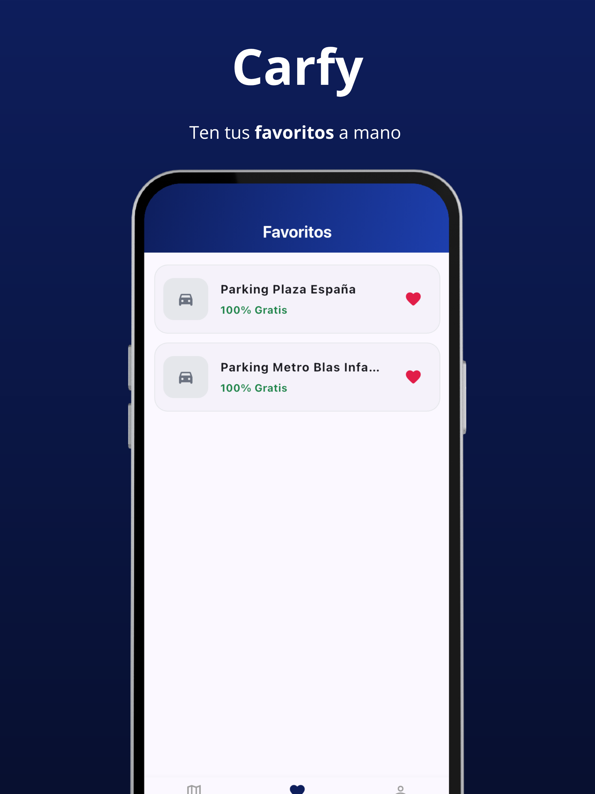 Carfy - Aparca gratis screenshot 7