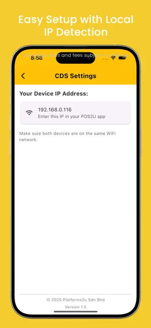 POS2U - CDS Customer Display screenshot 2
