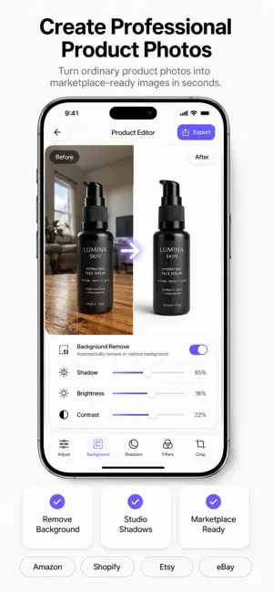 SellerKit:Editor for eCommerce iPhone screenshot 1