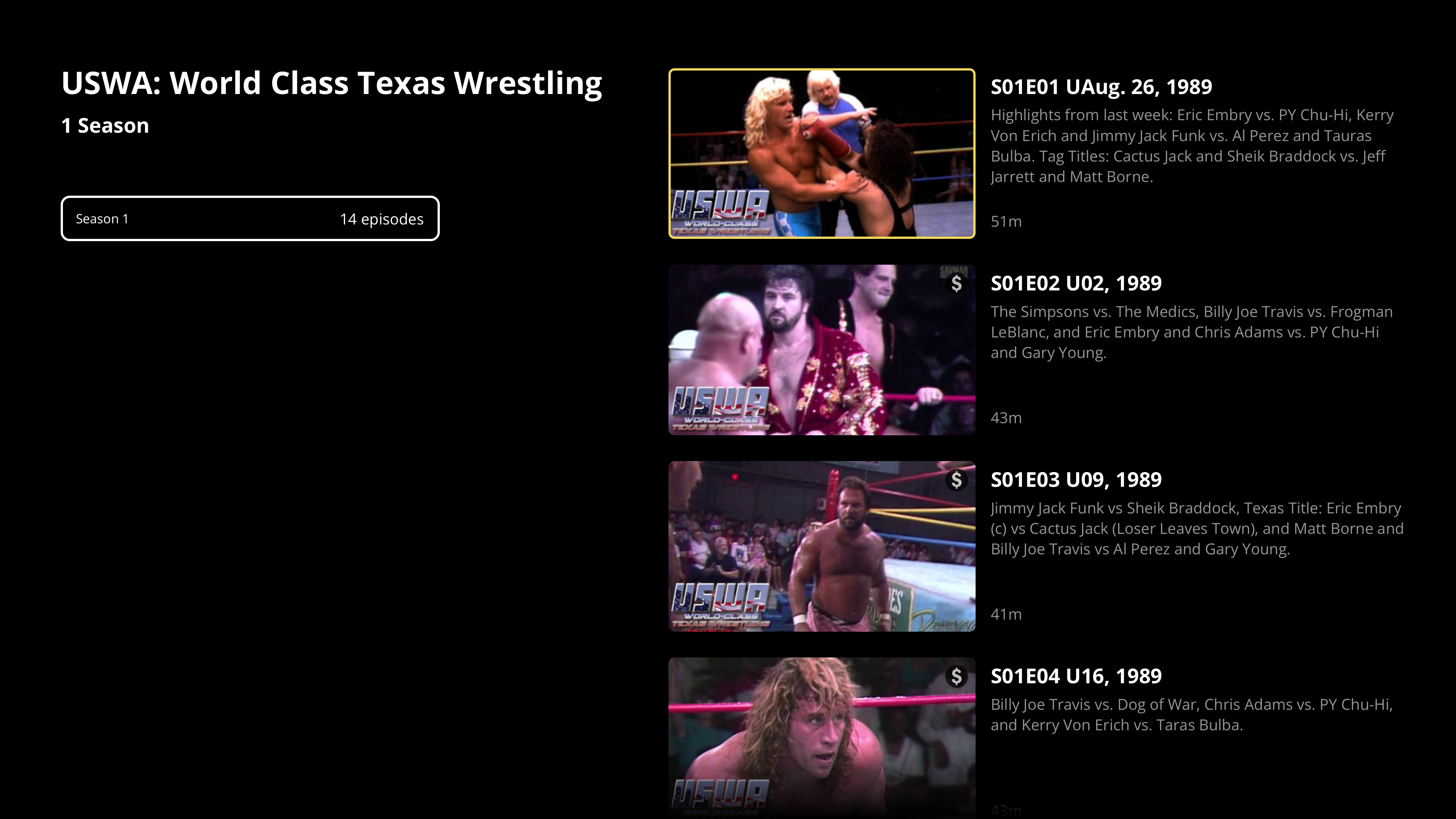 Ultimate Classic Wrestling