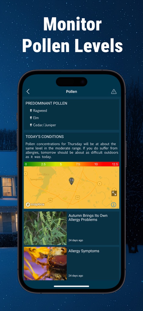 WeatherBug: Weather Forecast - Pollen Insights