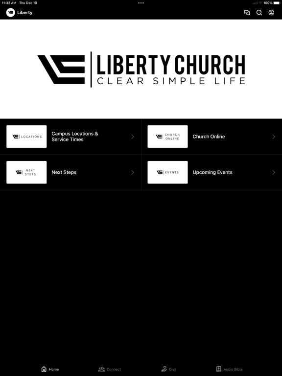 Experience Liberty iPad screenshot 1 - Education app