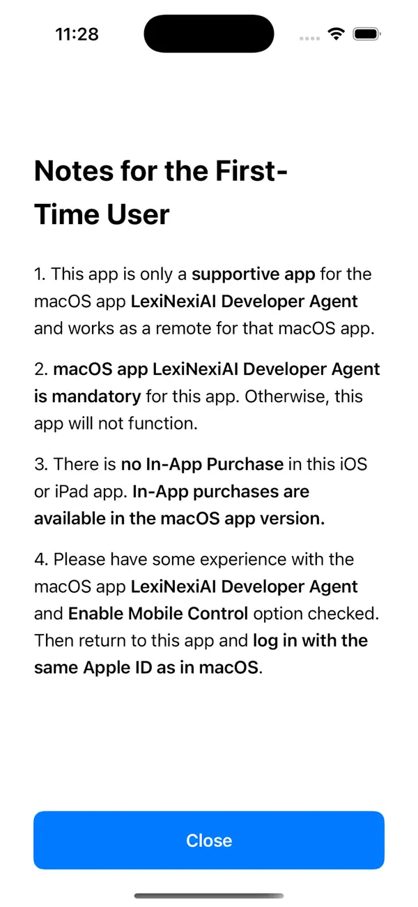 #4. LexiNexiAI Developer Agent (iOS) Ved: LexiNexiAI Private Limited