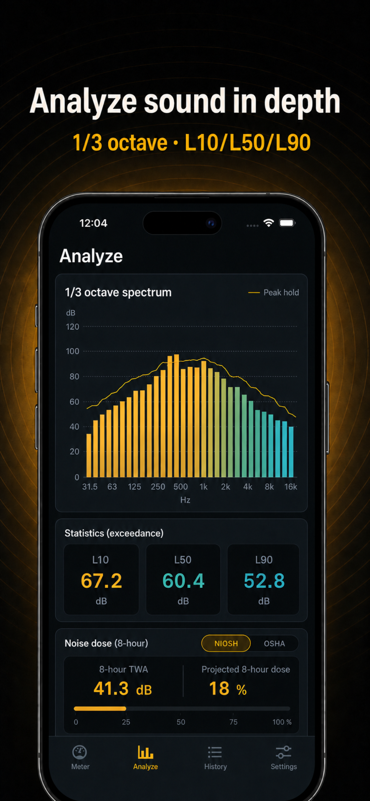 Noise Meter: Decibel dB Meter screenshot 3