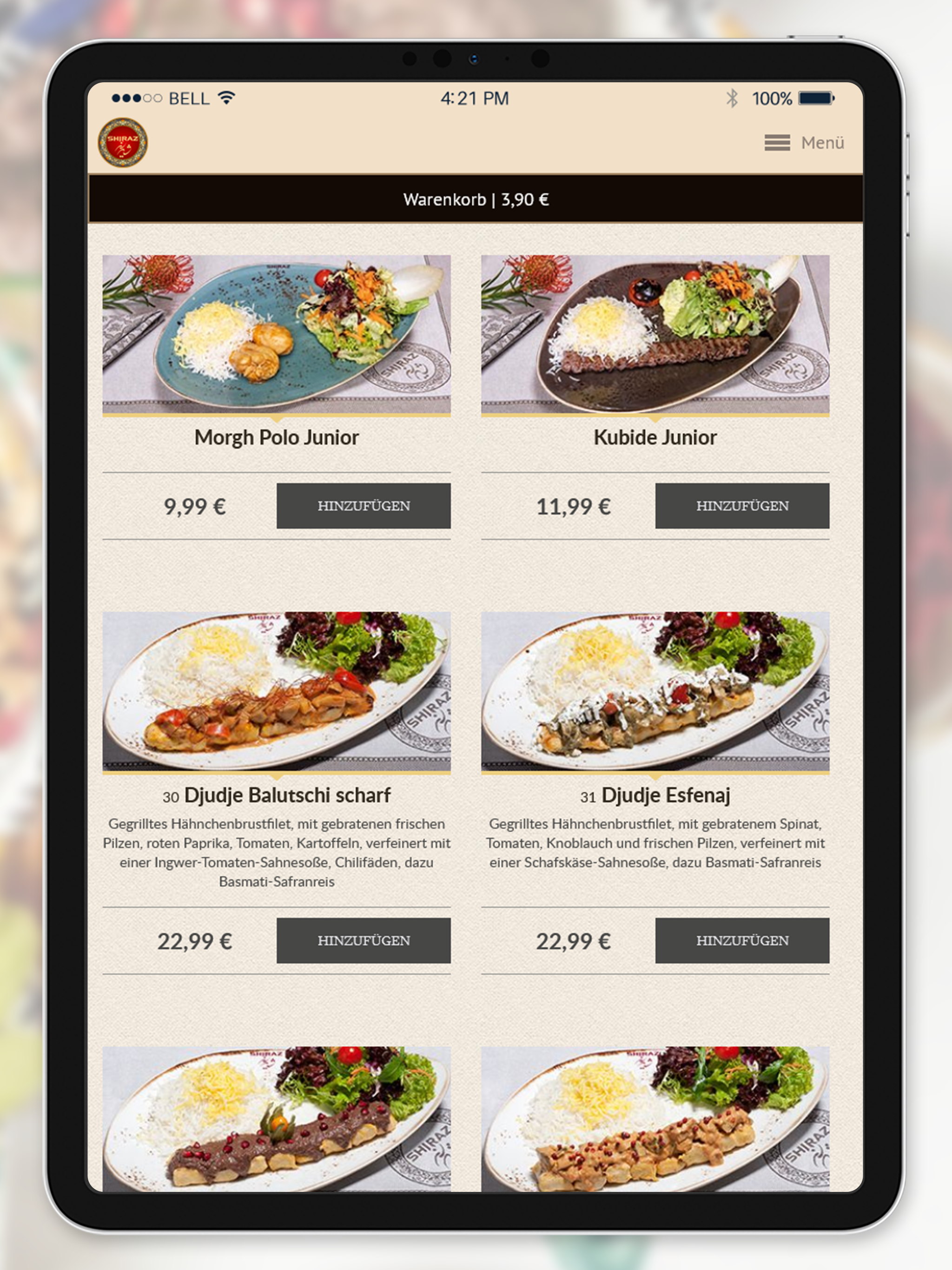 Shiraz Restaurant screenshot 8